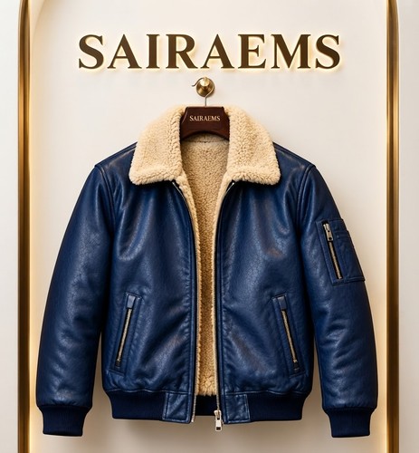 Men blue leather - men's,