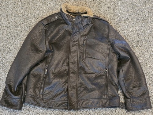 Calvin klein faux leather - faux,